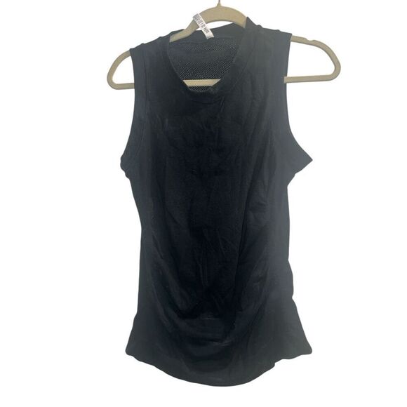 ✨ATHLETA FORESTHILL ASCENT SEAMLESS BLACK SZ LARGE TANK✨ - Picture 4 of 7